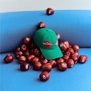 Madhappy Green or black Hat or hoodie nyc apple